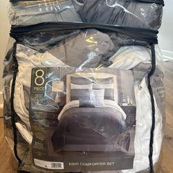 8 Piece King Comfortor Set