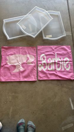 Barbie pillowcase 20 x 20