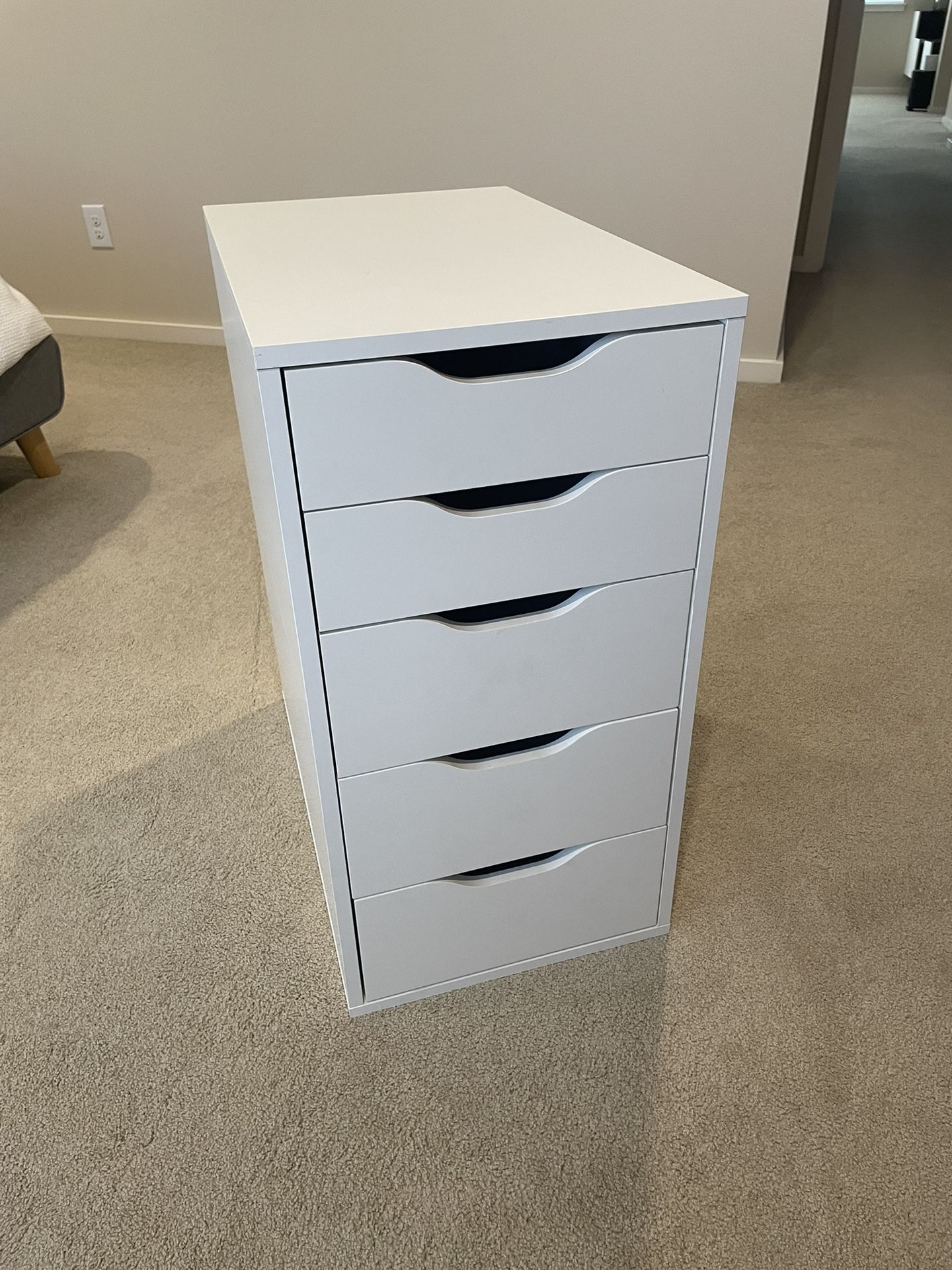  Alex 5-drawer Chest File Cabinet