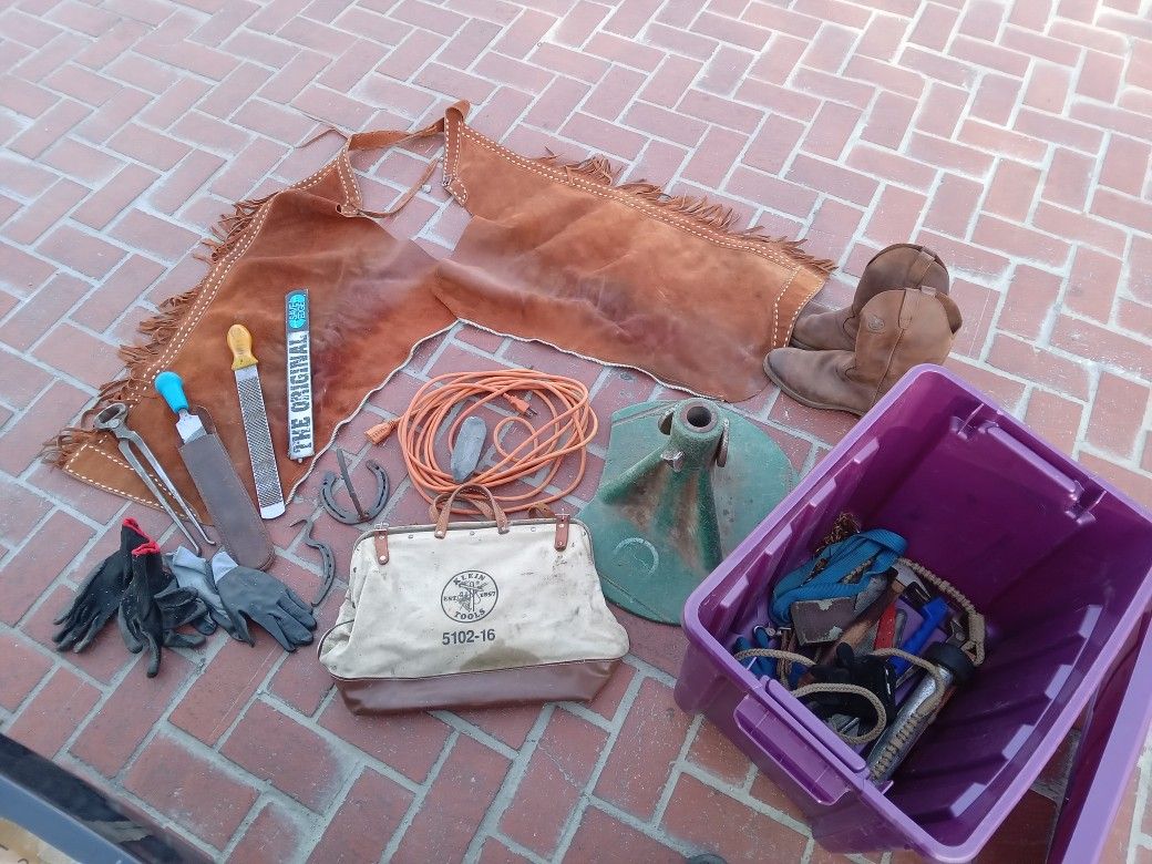 Horse Equestrian/Farrier Equipment