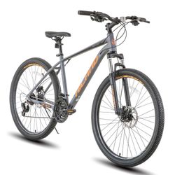 Hiland Mountain Bike Gray and Orange