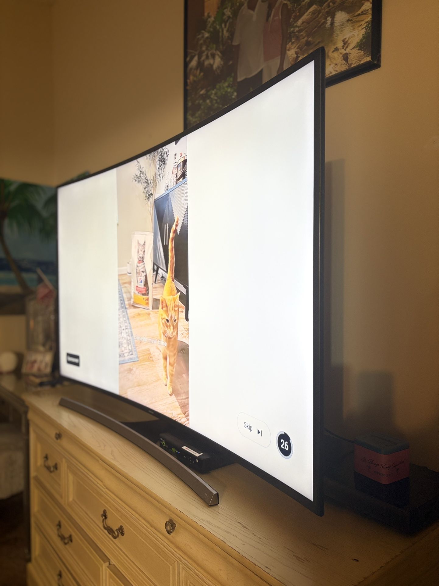 Samsung Curved TV 65”