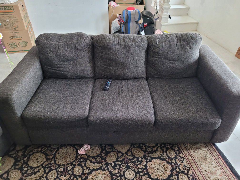 Fabric Couch & Loveseat