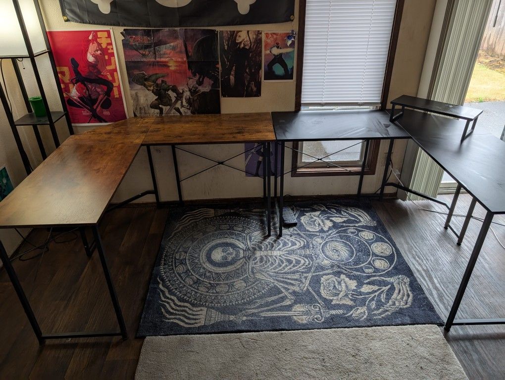 Two L Shape Desks