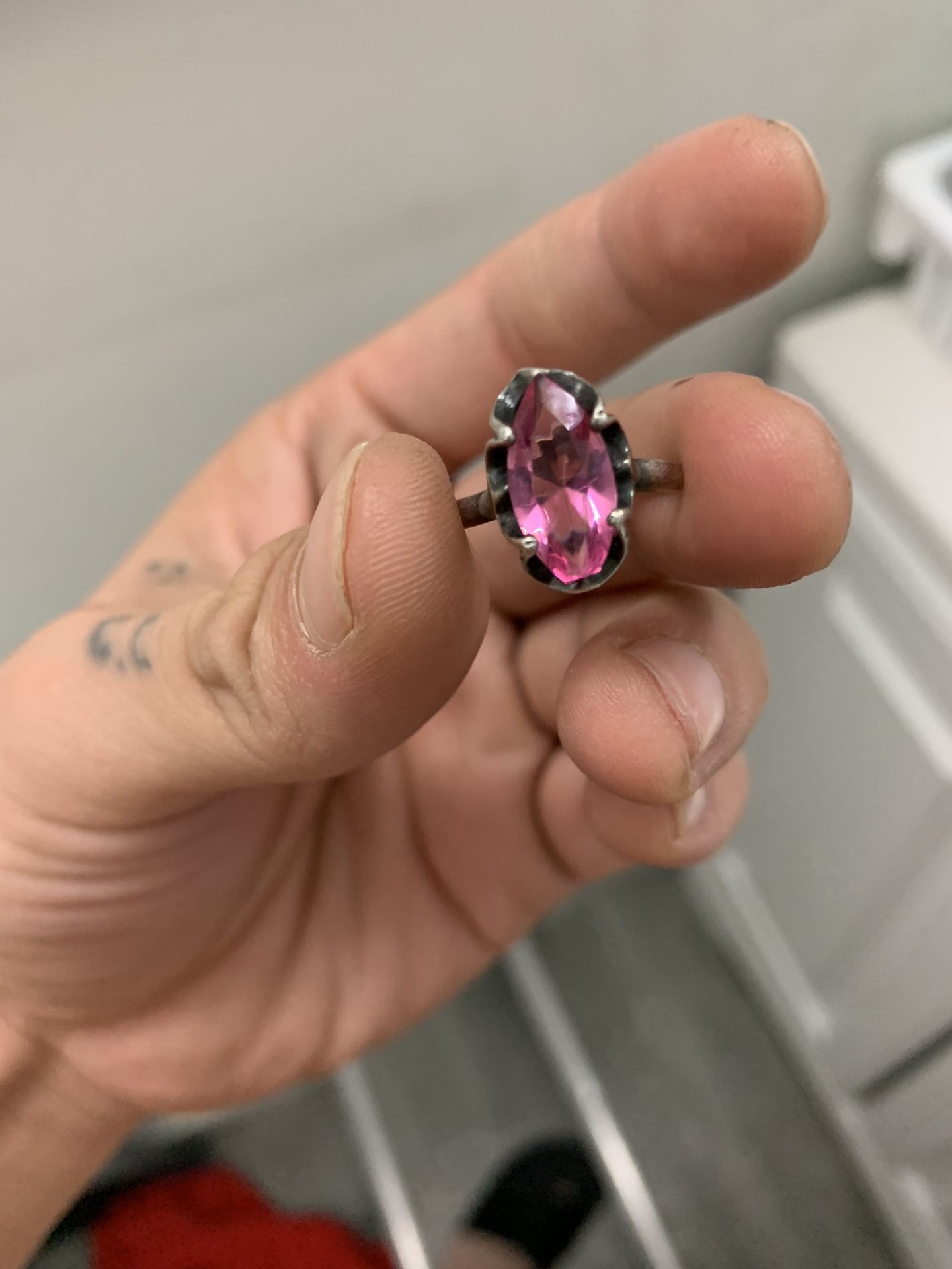 vintage sterling silver ring