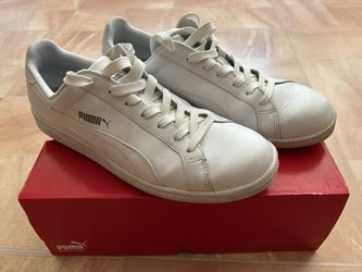 Puma Smash L All White Men’s Shoes