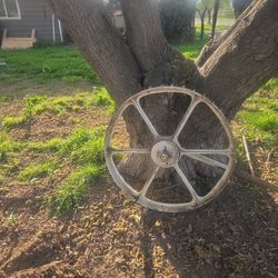 Vintage Antique Wagon Tire 