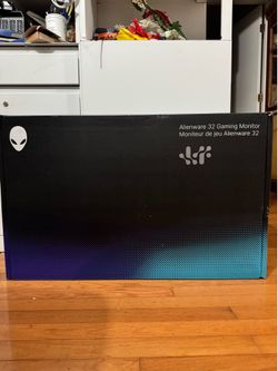 Alienware 32” gaming monitor