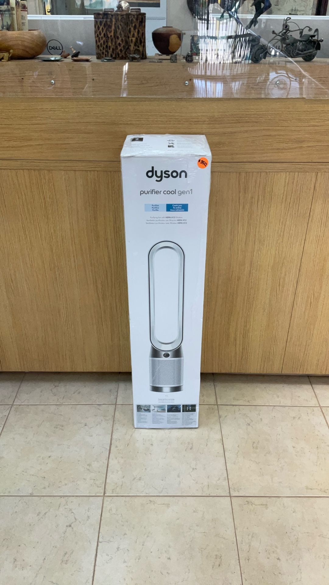 DYSON PURIFIER COOL GEN 1 PURIFYING FAB WITH HEPA H13 FILTRATION.
