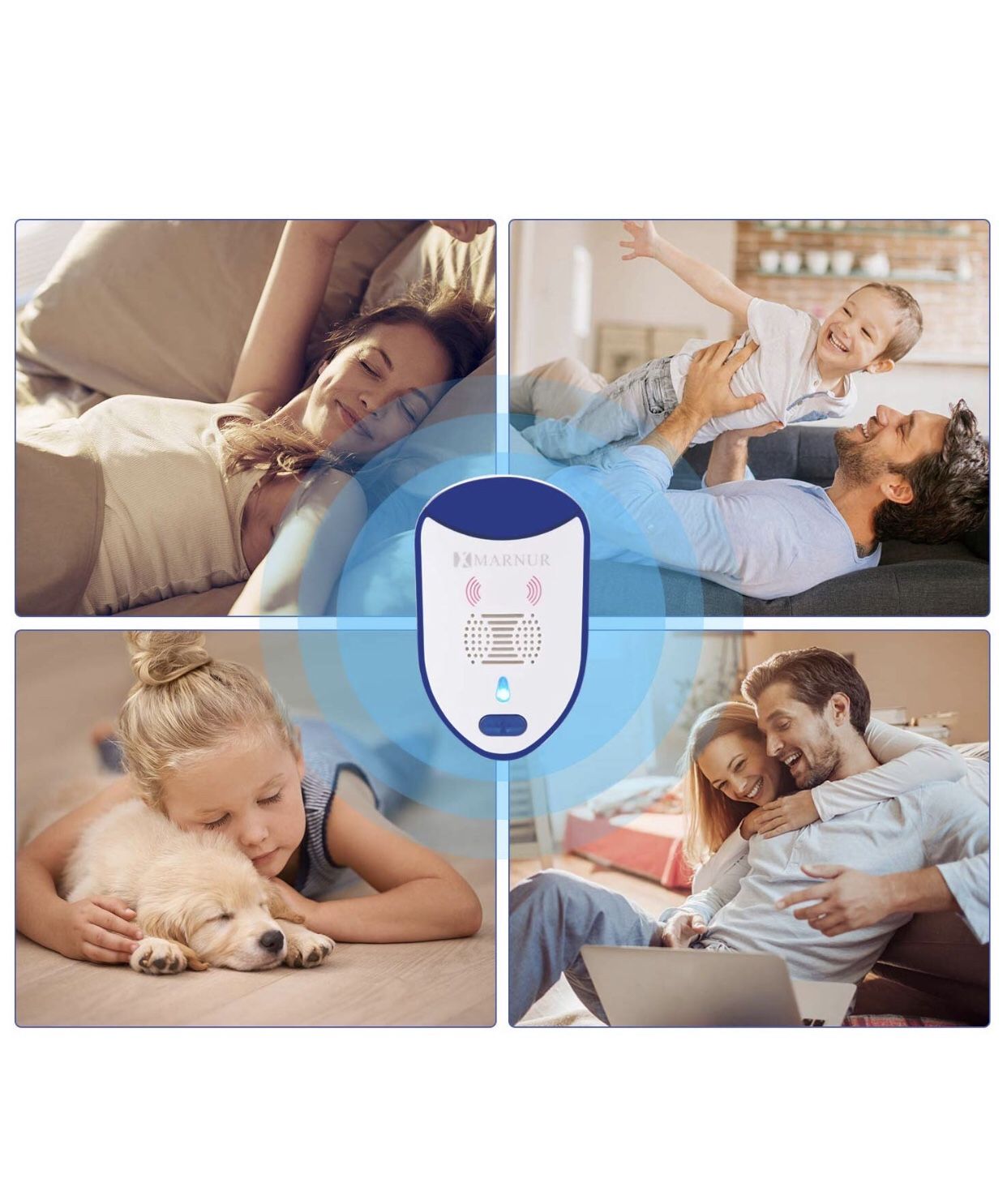 Ultrasonic Pest Defense Plug in Device (Pack of 6)