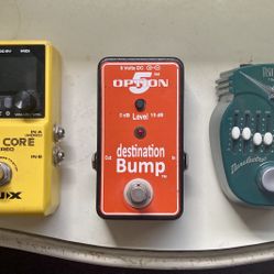 Guitar Effect Pedal Lot