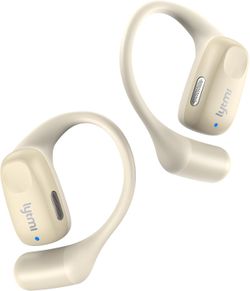 Lytmi CozyFit Open Ear Headphones, 0.23oz Ultra-Light Comfortable Wireless Beige
