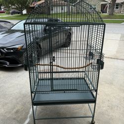 Large California Bird Cage Nice Cond 