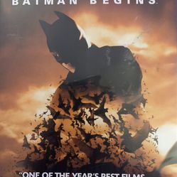 DC’s BATMAN BEGINS (Blu-Ray-2005)
