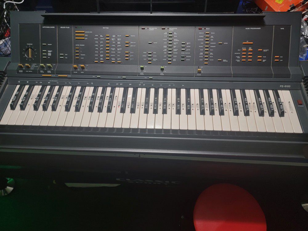 Vintage 1984 Yamaha PS6100 61 Key Electric Piano