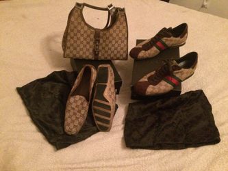 Gucci bag and Shoes