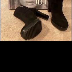 Jennifer Lopez, JLO FARRA BLACK BOOTiES **NEW**