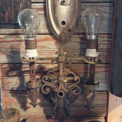 Antique Church Sconces