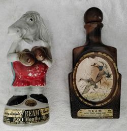 Vintage Americana . . $50 Ea or $85 Both, Jim Beam Bourbon bottles