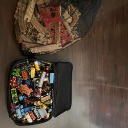 Toy Trains And Train Tracks 