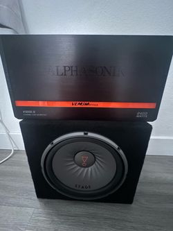 Subwoofer and Amp