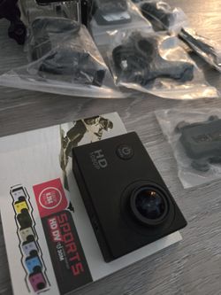 Sports HD DV Camera Water Resistant 30M 1080P 12MP