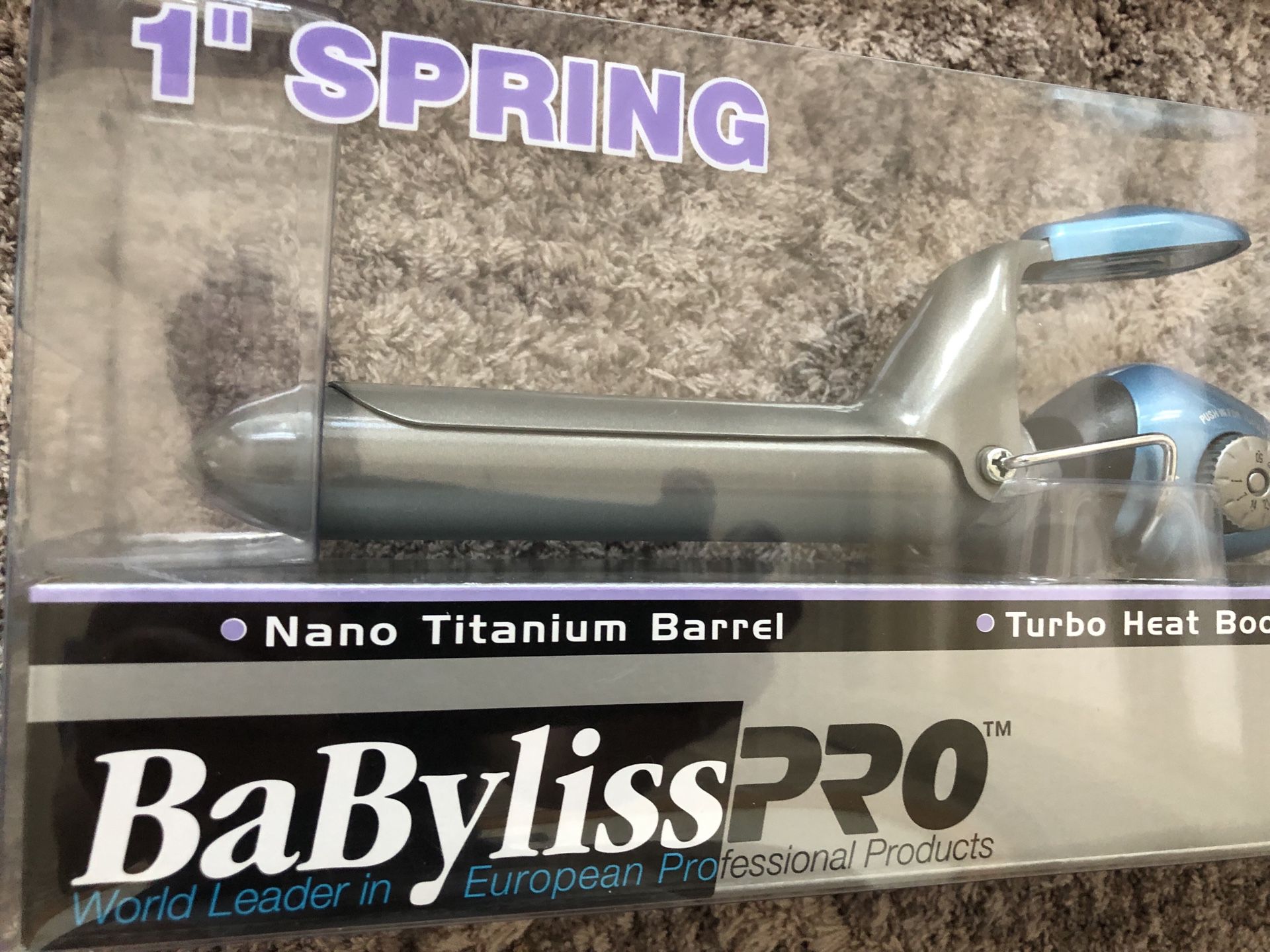 BaBylissPRO Nano (Brand New in Box)Titanium Marcel Curling Iron