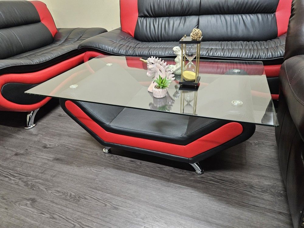 New Red And Black Coffee Table Special