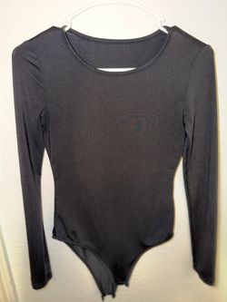 Black Long Sleeve Bodysuit
