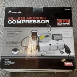 Oil-Less Airbrush Compressor