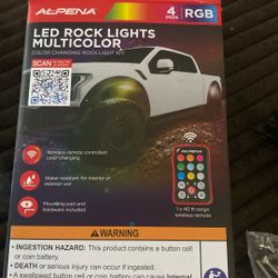 Rock lights NEVER USED