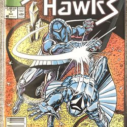 Marvel Silverhawks Number Seven, August 1988