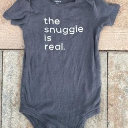 Carter's Gray Onesie 