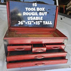 TOOL BOX,  PLEASE READ DESCRIPTION 