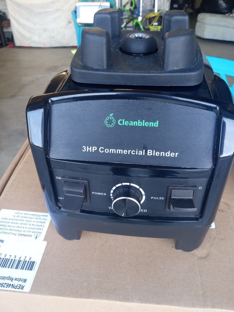 CLEAN BLEND 3HP COMMERCIAL BLENDER USED BUT STILL GOOD CONDITION for Sale  in Hesperia, CA - OfferUp