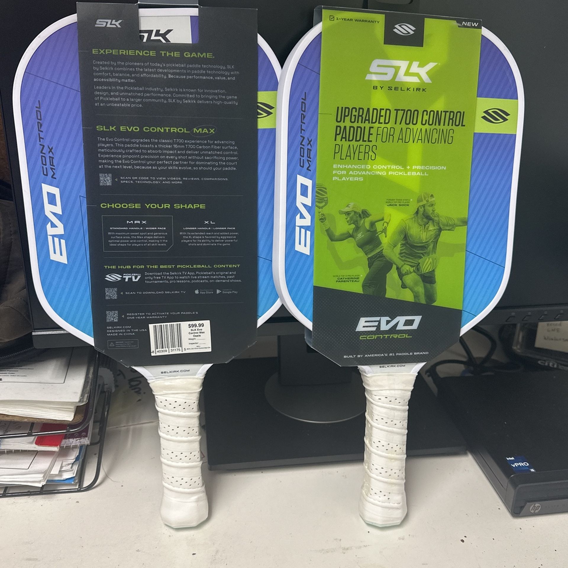 Brand New Pickle Ball Paddle Selkirk SLK EVO Control Max 