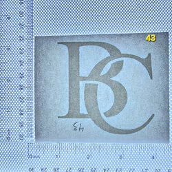 Iron On Heat Transfer  Good For T-shirts Sweaters Jackets T Shirt Design Size Is About 3x3  Bc #43