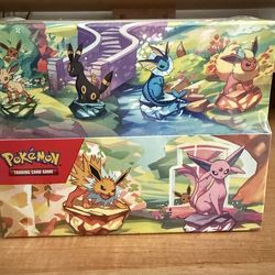 Prismatic Evolution Pokémon Tin Display Sealed