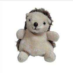 Aurora World Palm Pals Hedgehog Plush Mini 5" Stuffed Animal Bean Bag Grey Cute