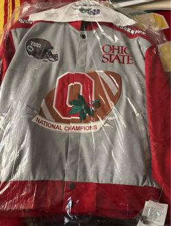 Vintage Ohio State 2002 Jacket  National Champions Rose Bowl brand new