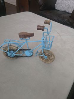 Decorative Miniature Metal Bicycle Figurine