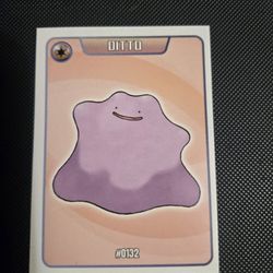 Ditto Metamon Pokemon Card