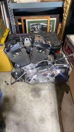 Trade Harley Davidson motor and trans