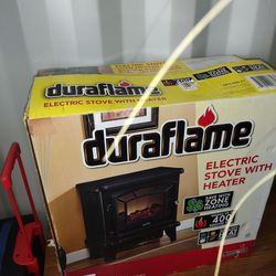 Electric Stove With Heater