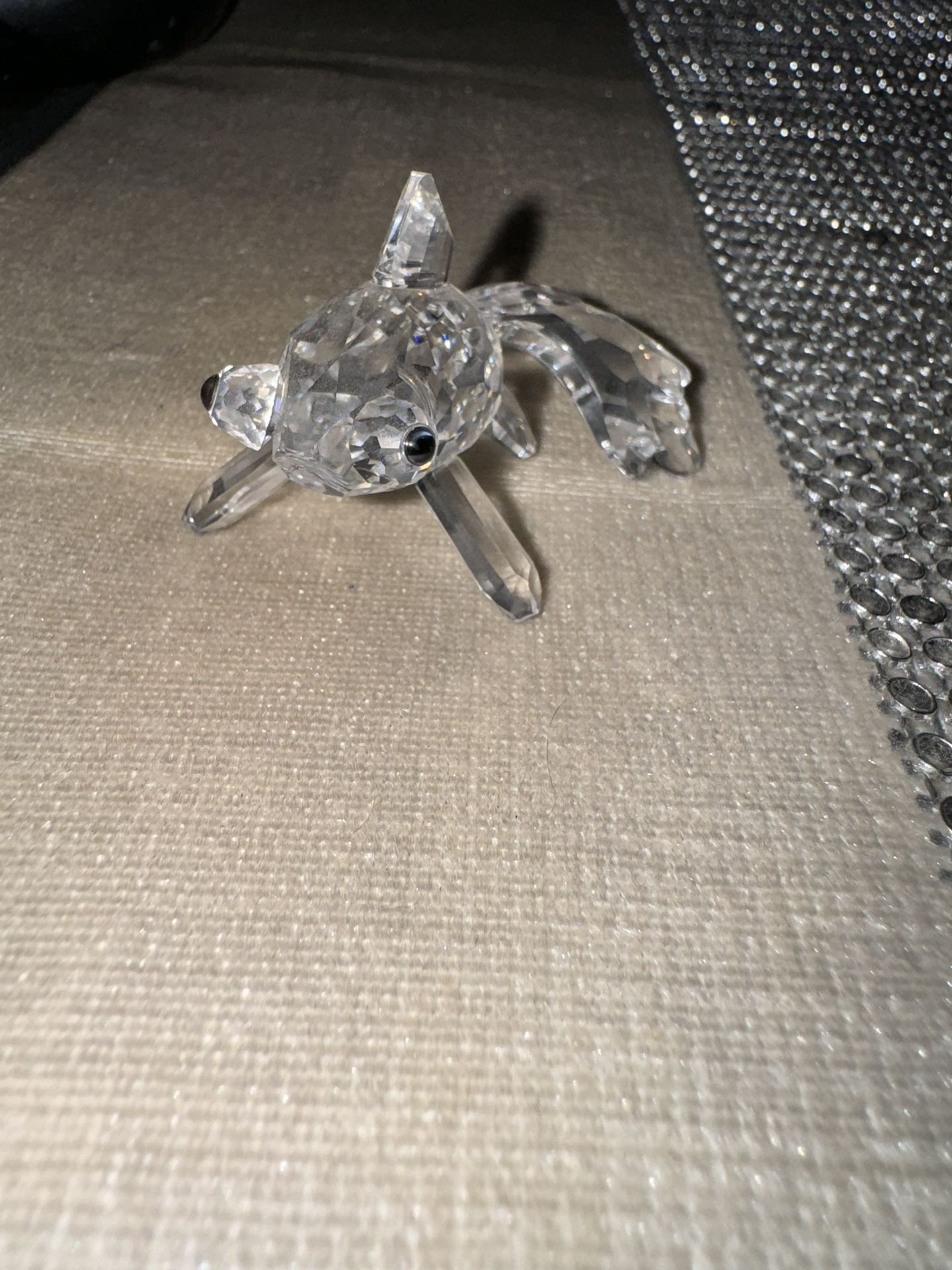 Beautiful Swarovski Crystal Telescope Fish Statue - Retired