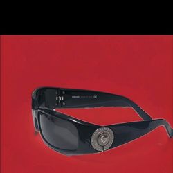 Versace MOD. 4044-B Medusa Coin Sunglasses Swarovski Crystals Vintage AuthenticVersace MOD. 4044-B Medusa Coin Sunglasses Swarovski Crystals Vintage A