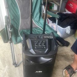 Speaker Brand New With Microphone N Remote 