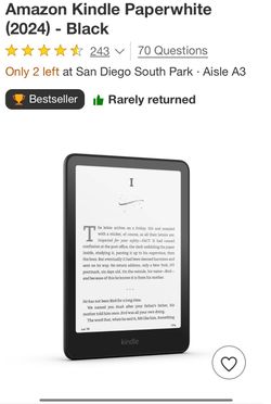 Kindle paper white