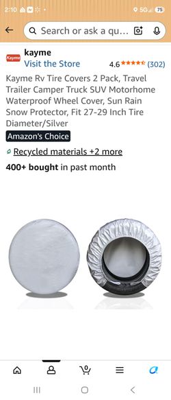 Wheel covers for trailer