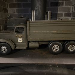Vintage 1950s Smith and Miller Toy Army truck
